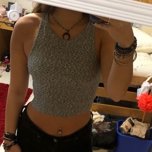marble crop top